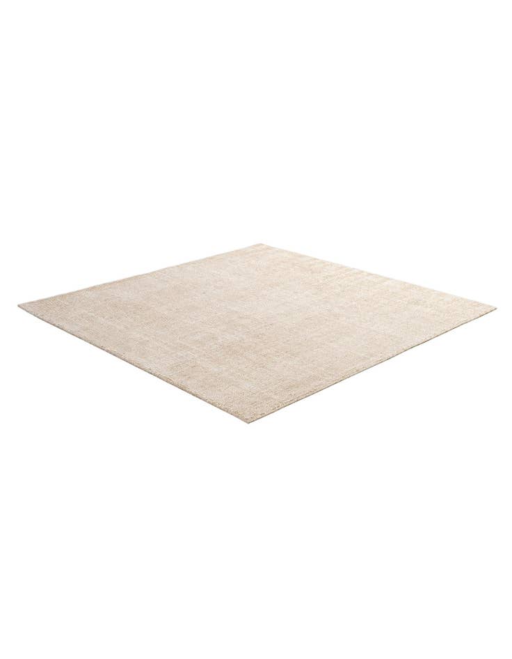 Detail image of 5' 1 x 5' 1 Hand Woven Jill Zarin English Manor Wool Square Rug