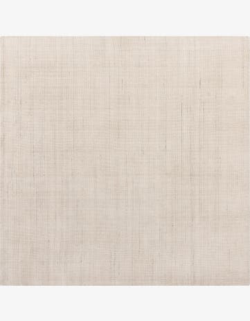 Vanilla Bean Hand Woven Jill Zarin English Manor Farmhouse Wool Square Rug