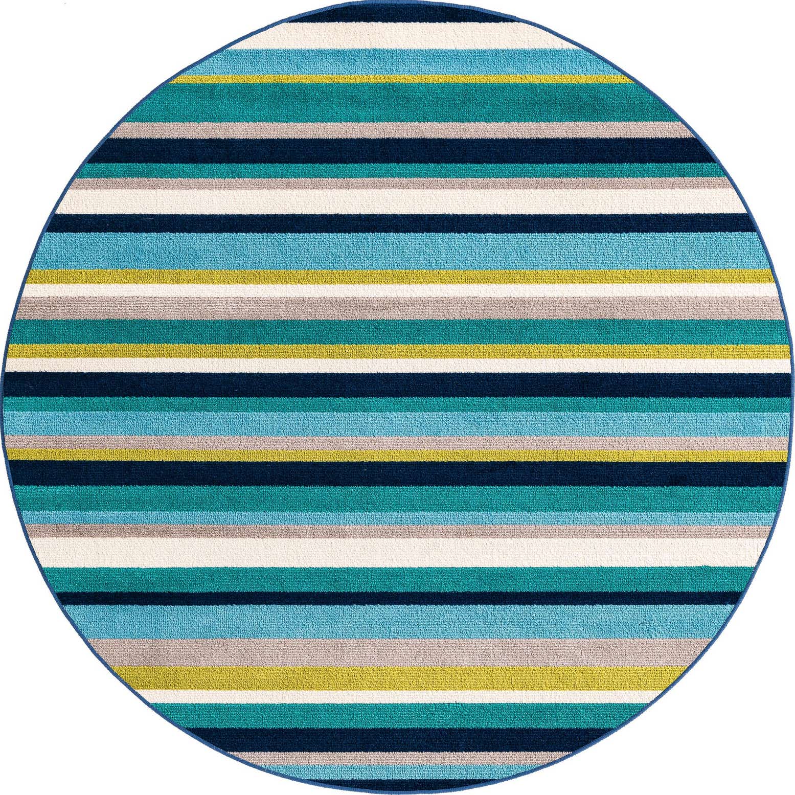 5' 3 x 5' 3 Vernal · Striped rug