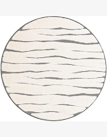 Villiers · Abstract rug, ivory white
