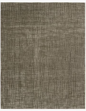 Vintage Army Green Textura Designer Rug