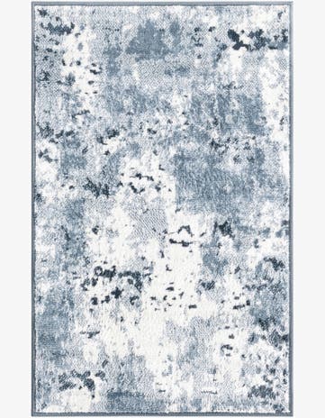 Vintage Blue Aurora Rug