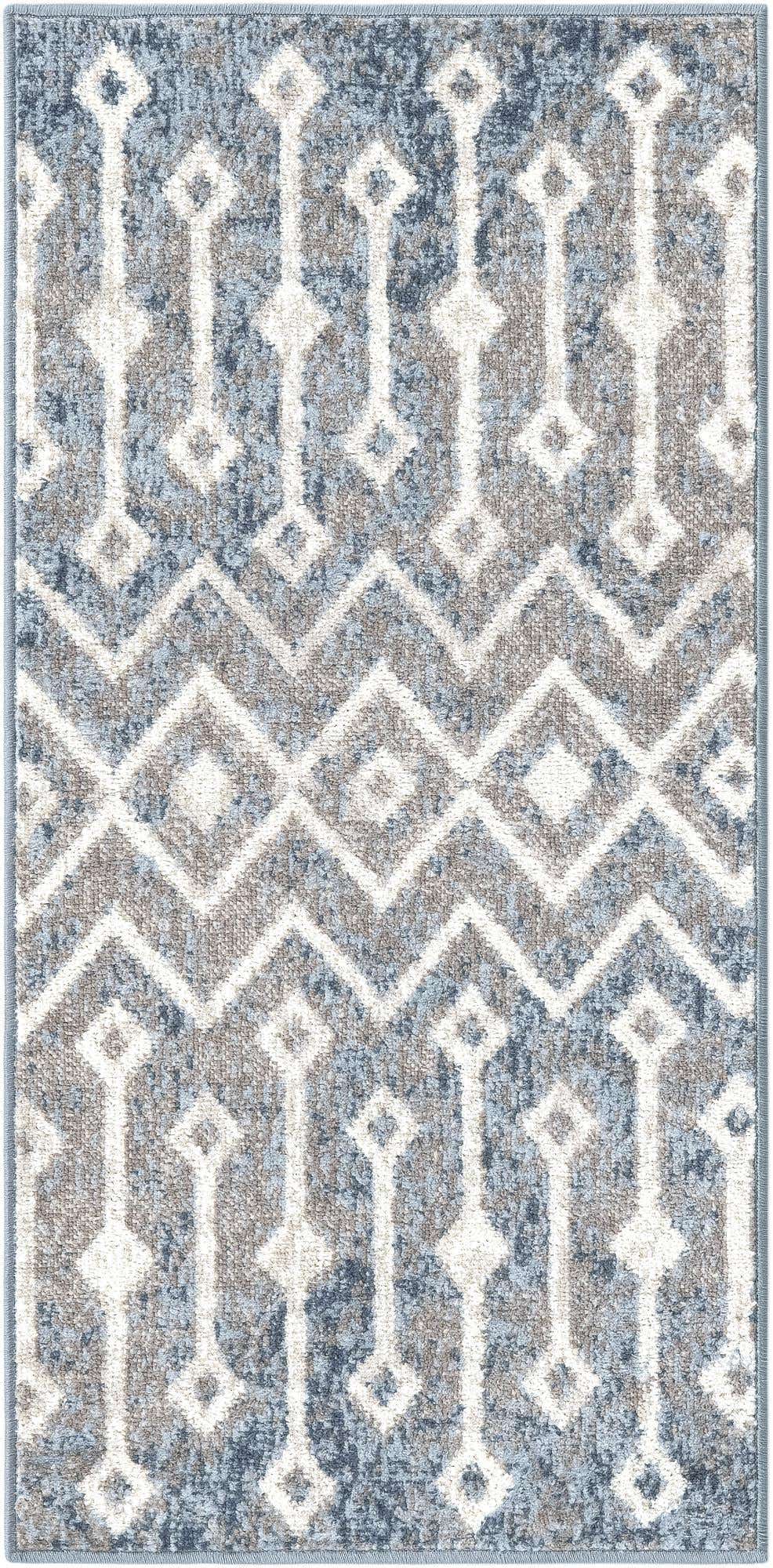 2' x 4' Bohemian Trellis Runner Rug