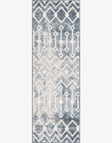 2' x 6' Bohemian Trellis Runner Rug