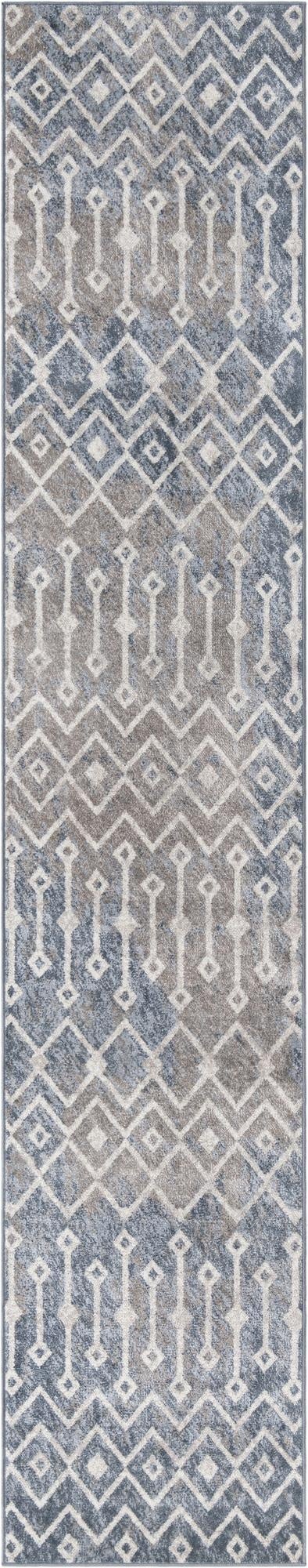 2' 7 x 14' Bohemian Trellis Runner Rug