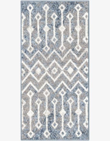 2' x 4' Bohemian Trellis Runner Rug