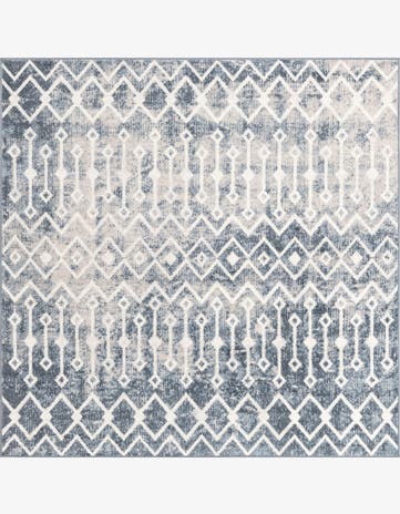 6' x 6' Bohemian Trellis Square Rug