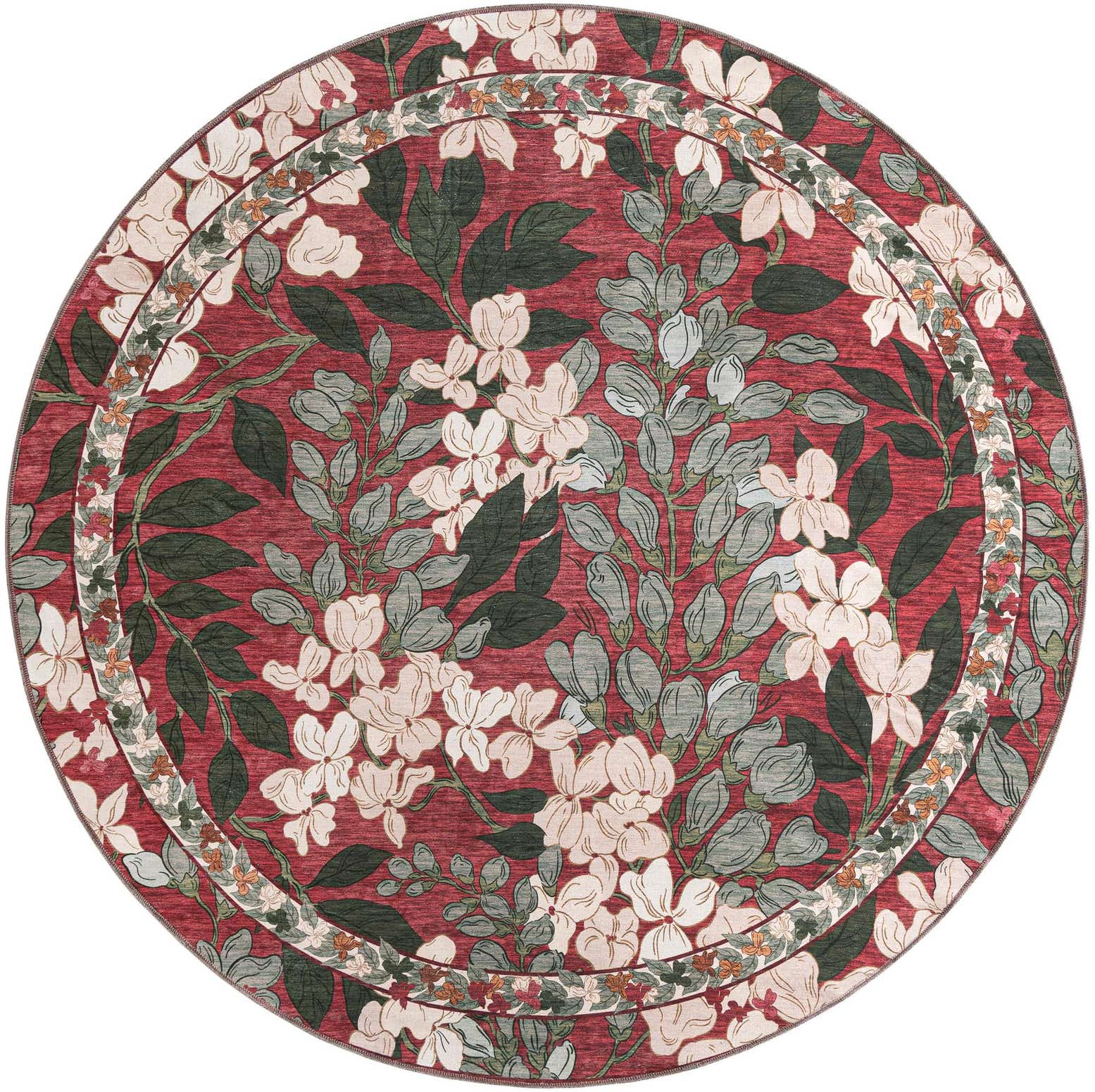 7' 10 x 7' 10 Yara Round Rug