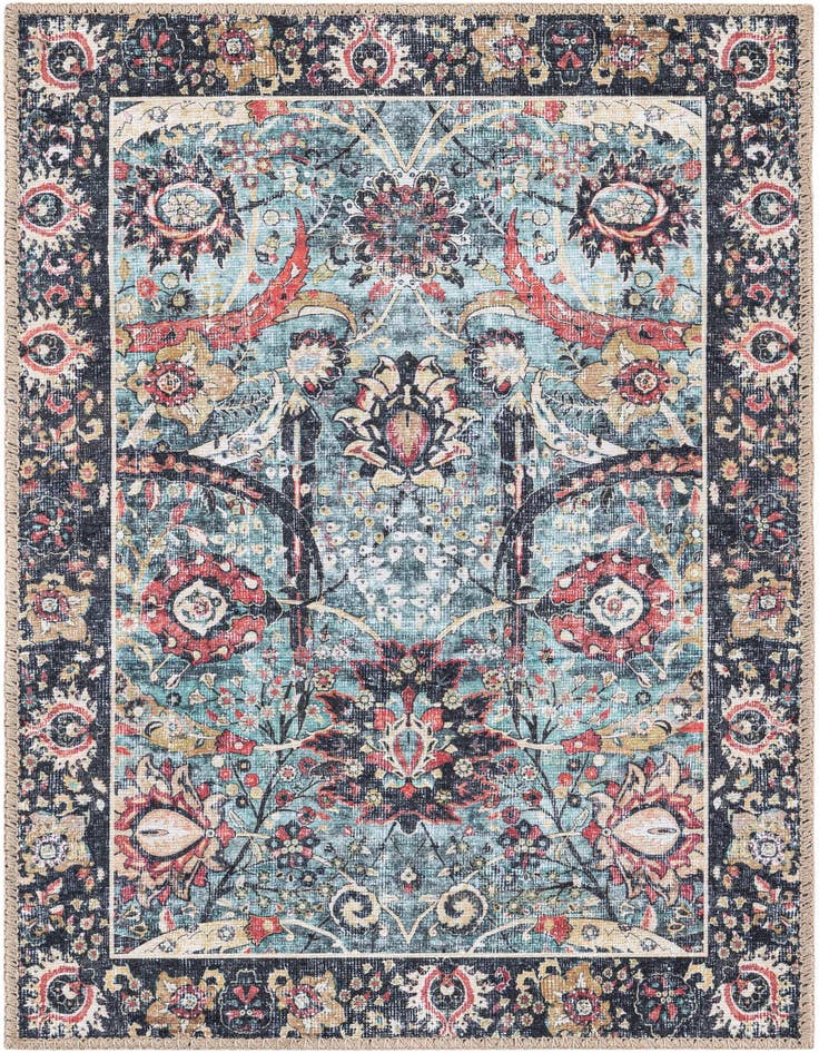 Detail image of 2' x 3' 1 Washable Timeless Rug