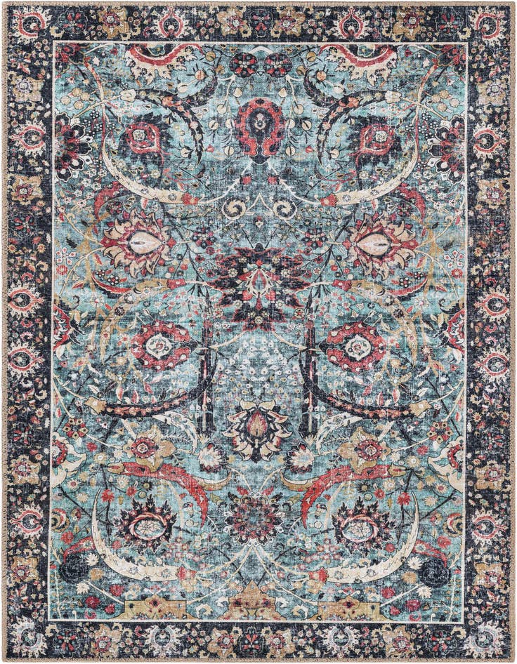 Detail image of 3' 6 x 5' 6 Washable Timeless Rug