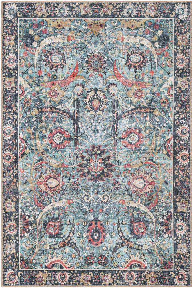 4' 1 x 6' 1 Washable Timeless Rug