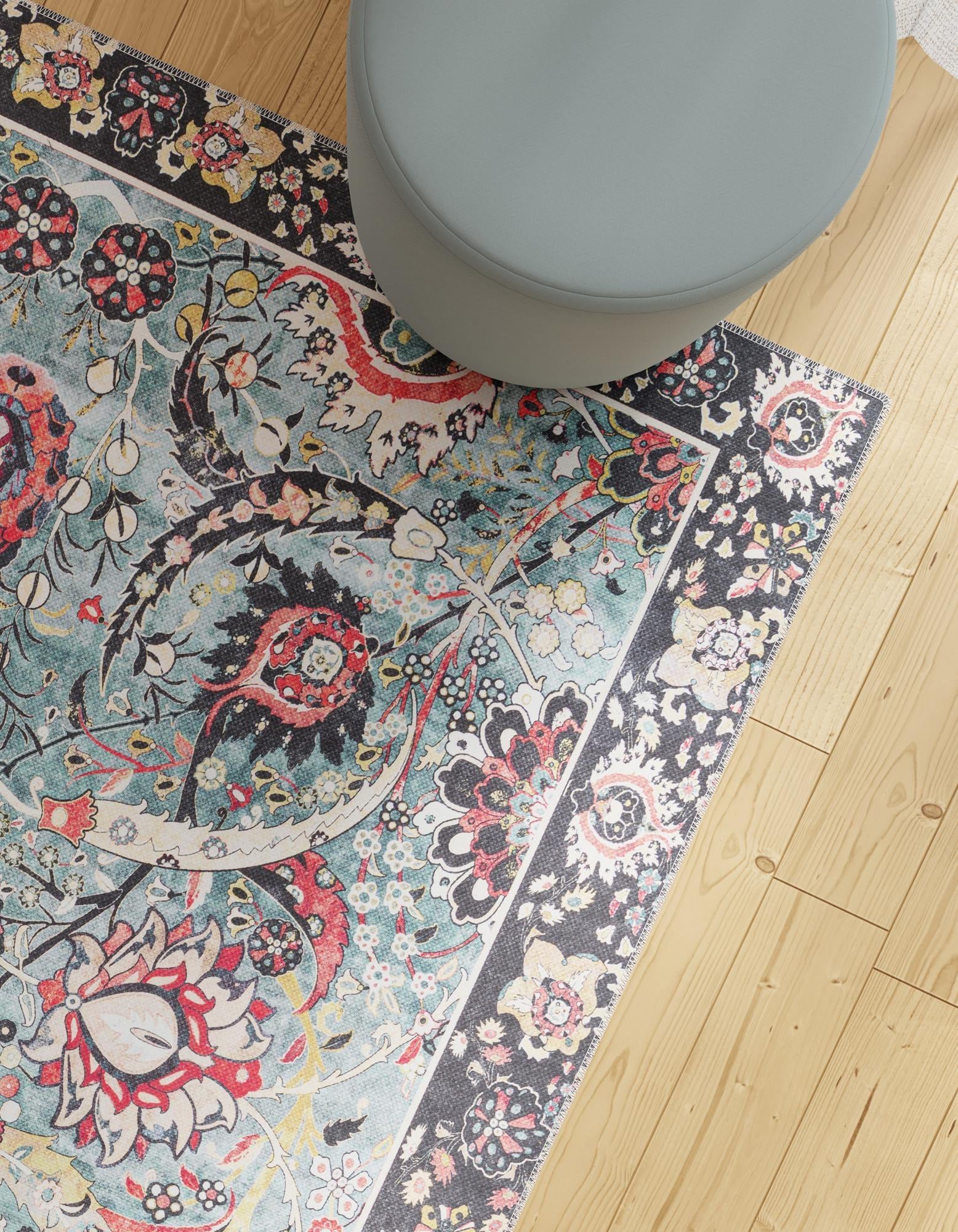 3' 6 x 5' 6 Washable Timeless Rug