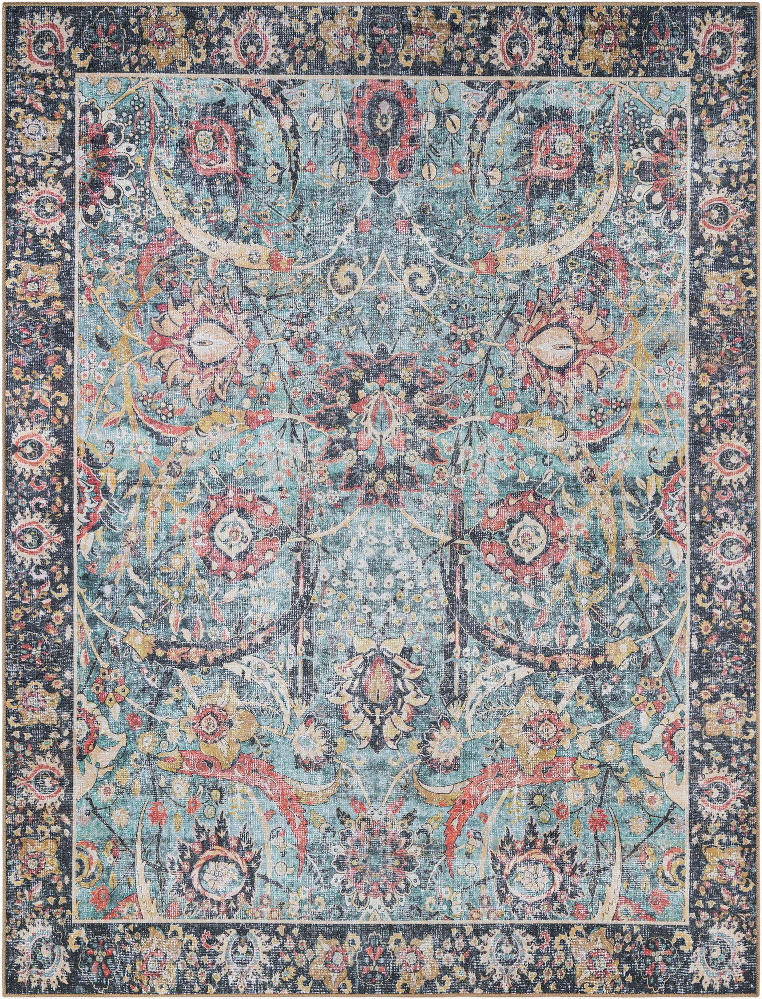 7' 10 x 10' Washable Timeless Rug