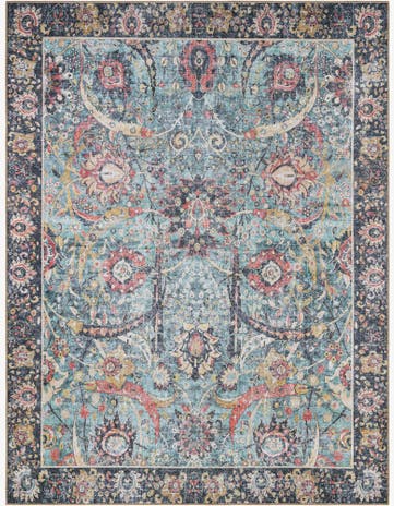 7' 10 x 10' Washable Timeless Rug