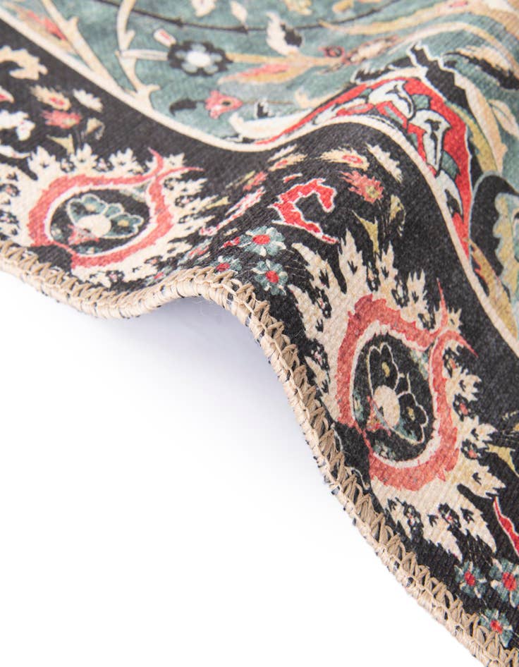 Detail image of 2' x 6' 1 Washable Timeless Runner Rug