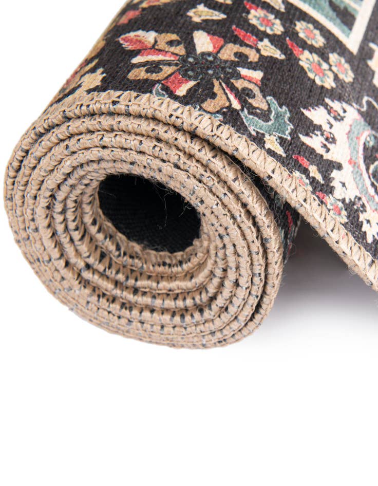 Detail image of 2' x 6' 1 Washable Timeless Runner Rug