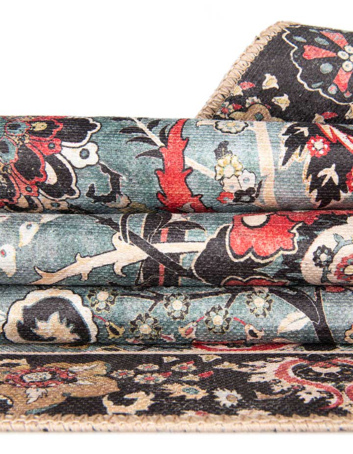 2' x 6' 1 Washable Timeless Runner Rug