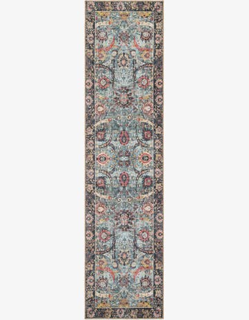 2' 7 x 10' Washable Timeless Runner Rug
