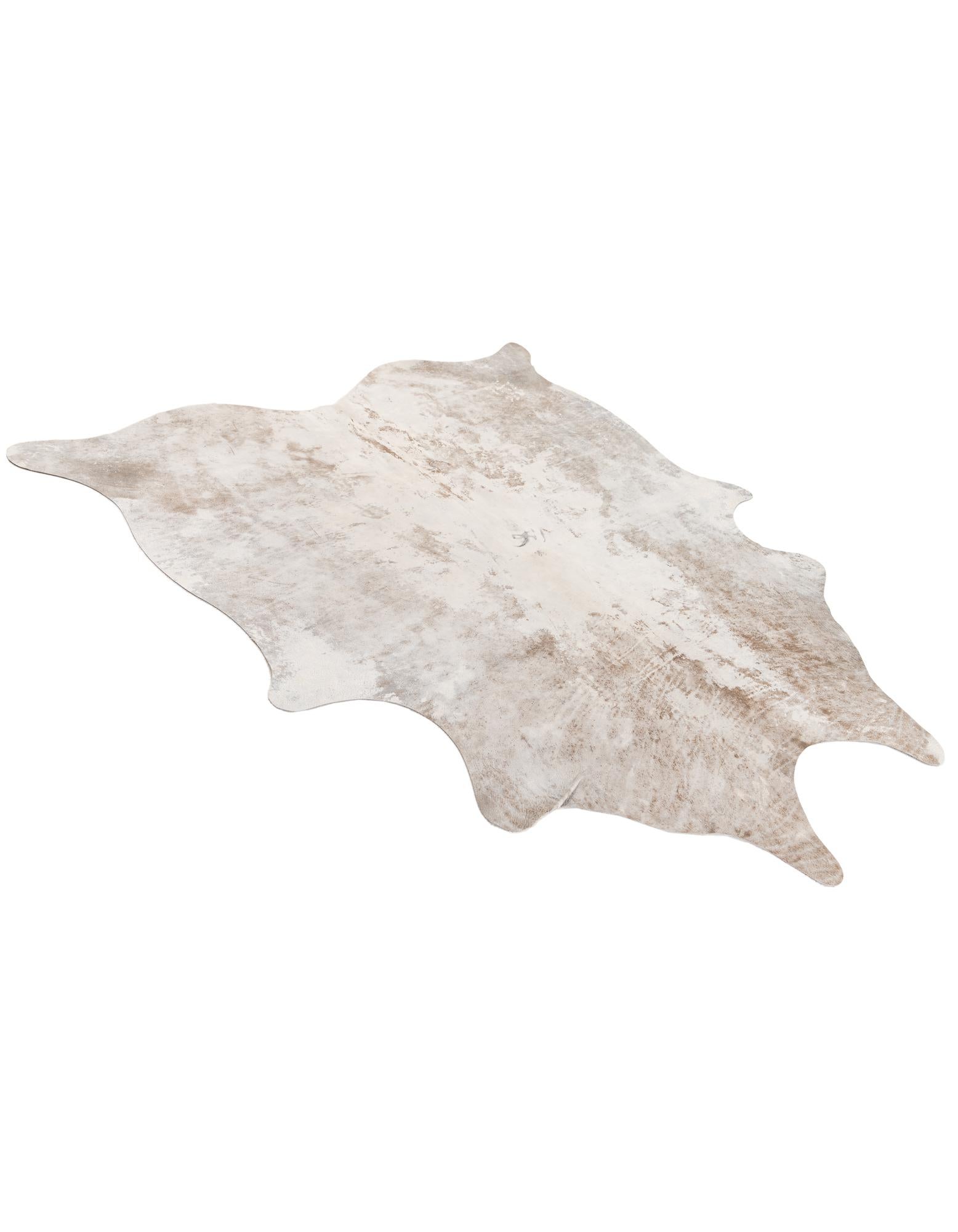 155cm x 195cm Cowhide Leather Rug
