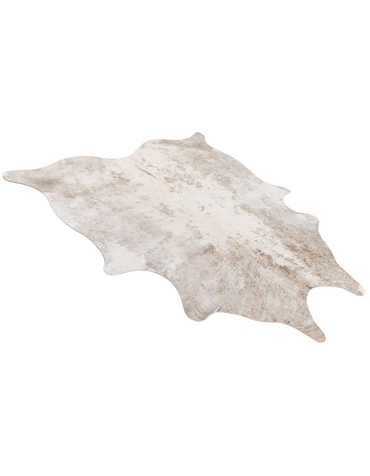 Detail image of 5' 2 x 6' 4 Cowhide Leather Rug