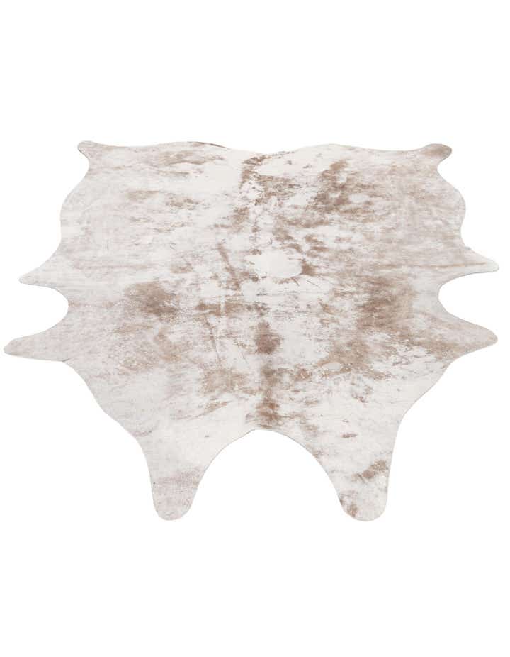 155cm x 195cm Cowhide Leather Rug