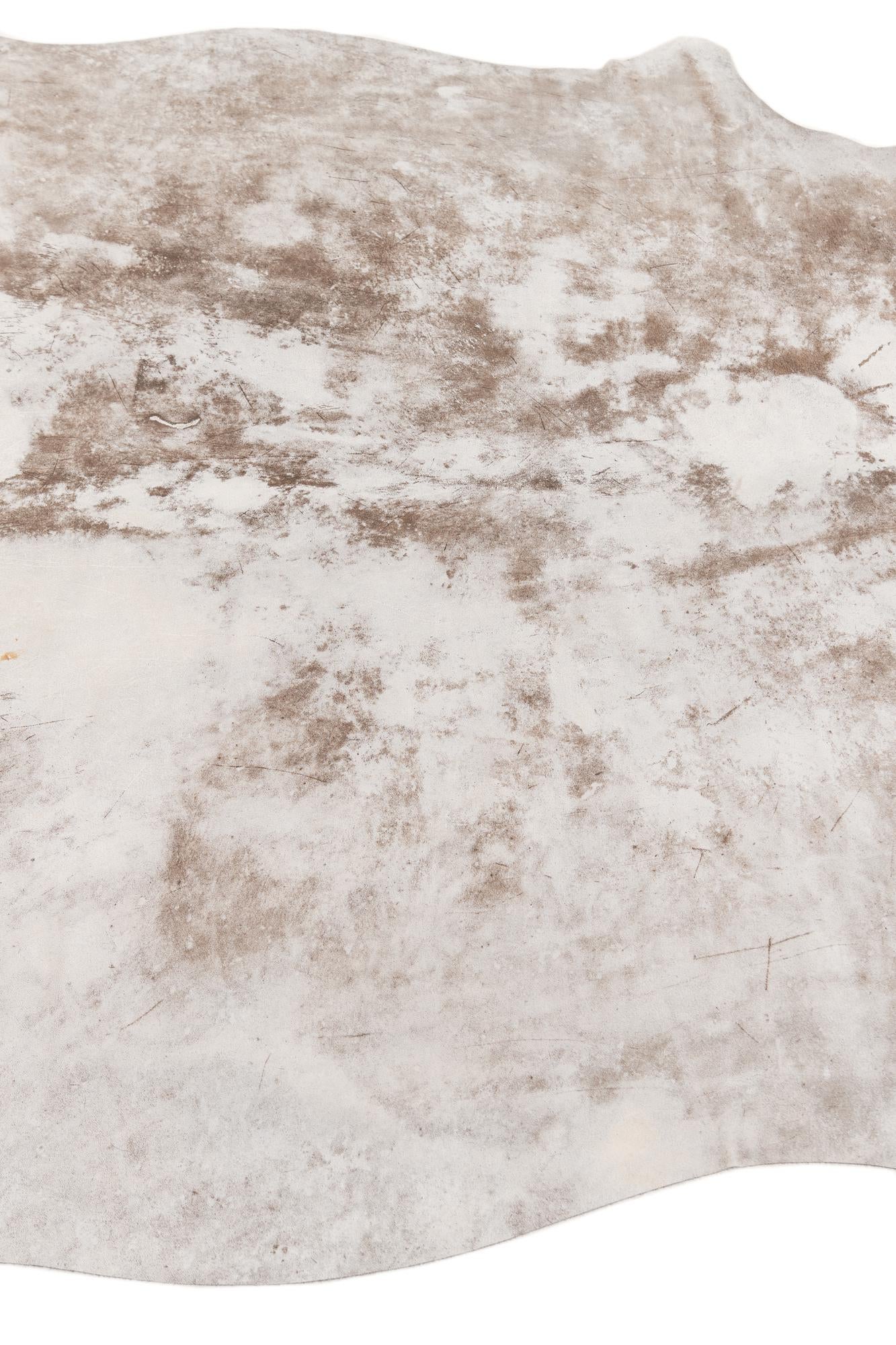 155cm x 195cm Cowhide Leather Rug