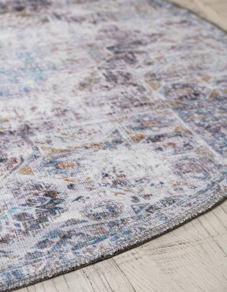 Detail image of 4' x 4' Yara Round Rug