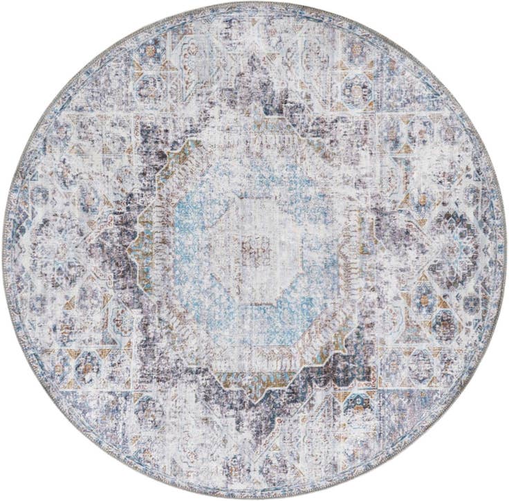 Detail image of 4' x 4' Yara Round Rug