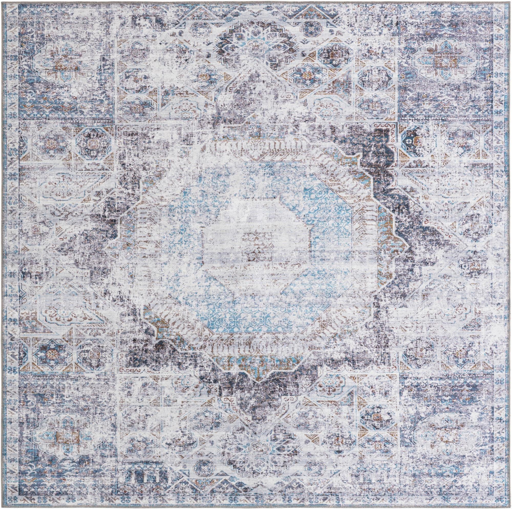 7' 10 x 7' 10 Yara Square Rug