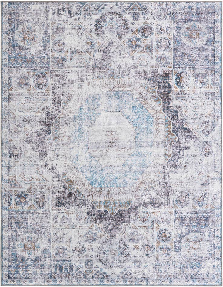 Detail image of 7' 10 x 7' 10 Yara Square Rug