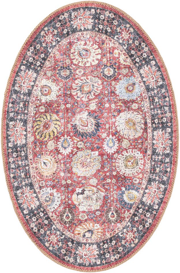 Detailansicht von 60cm x 95cm Waschbar Timeless Oval Teppich