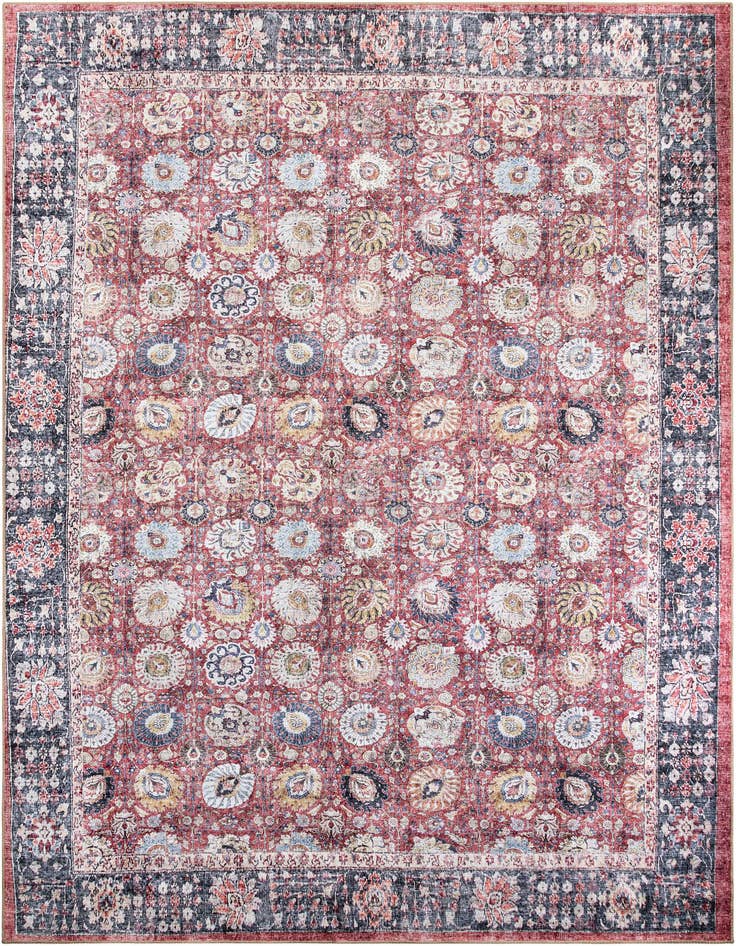 Detail image of 9' 5 x 13' 1 Washable Timeless Rug