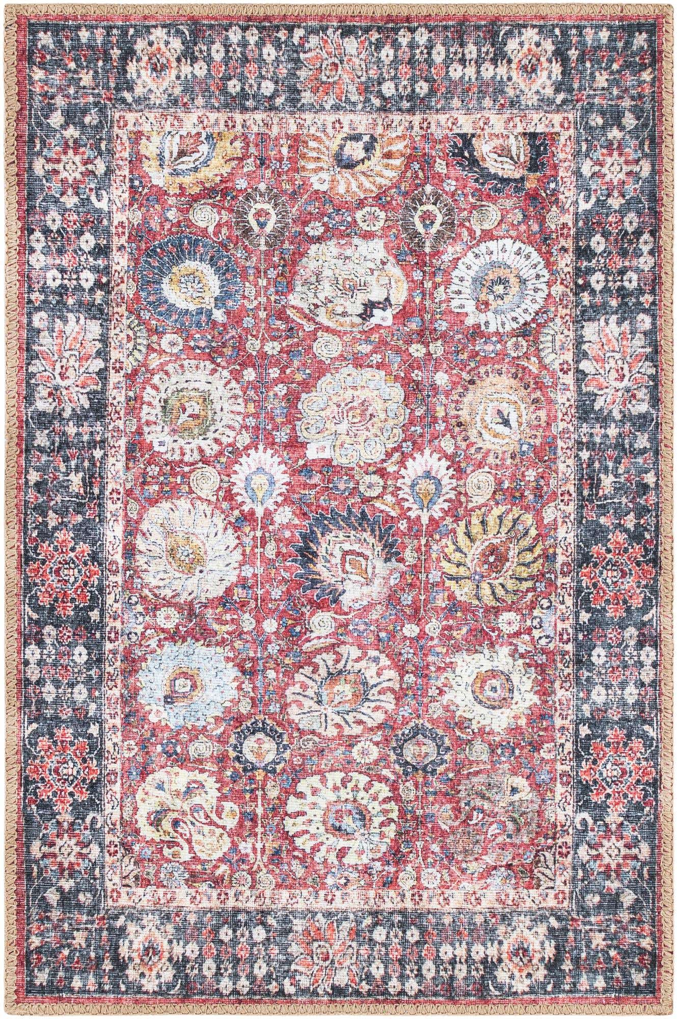 2' x 3' 1 Washable Timeless Rug