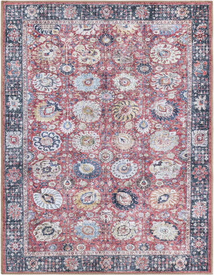 Detail image of 3' 6 x 5' 6 Washable Timeless Rug