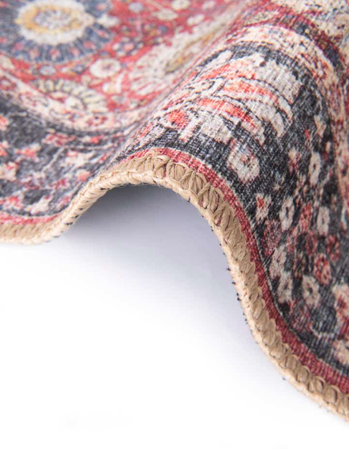 7' 10 x 7' 10 Washable Timeless Round Rug