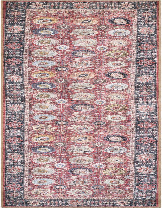 Detail image of 2' 7 x 10' Washable Timeless Runner Rug