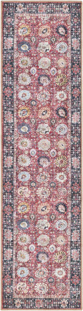 2' x 8' Washable Timeless Runner Rug