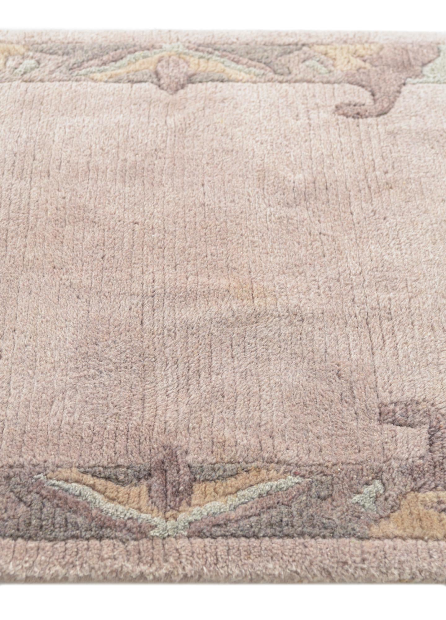 2' 5 x 4' 7 Hand Knotted Nepal Wool Rug