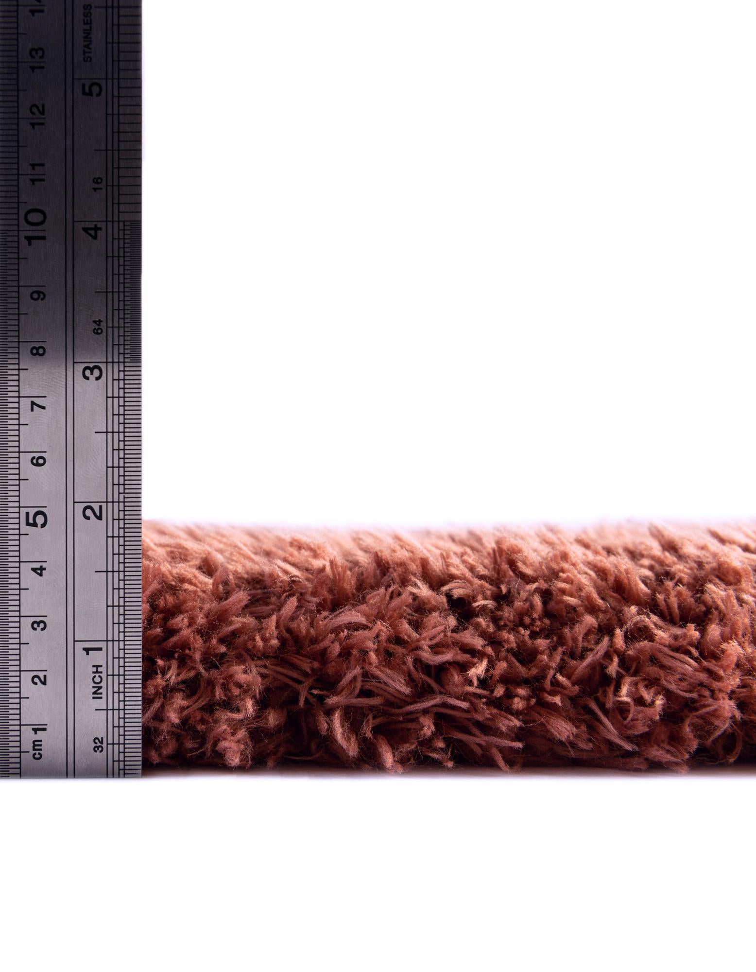 4' x 4' Infinity Shag Round Rug