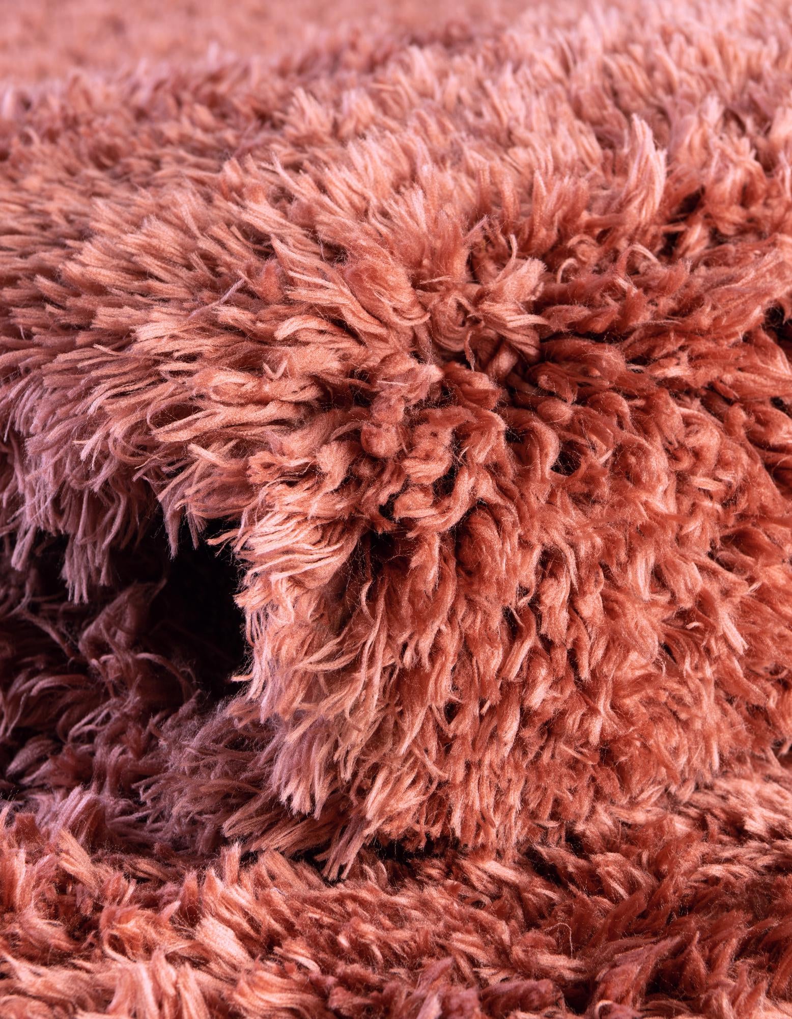 4' x 4' Infinity Shag Round Rug