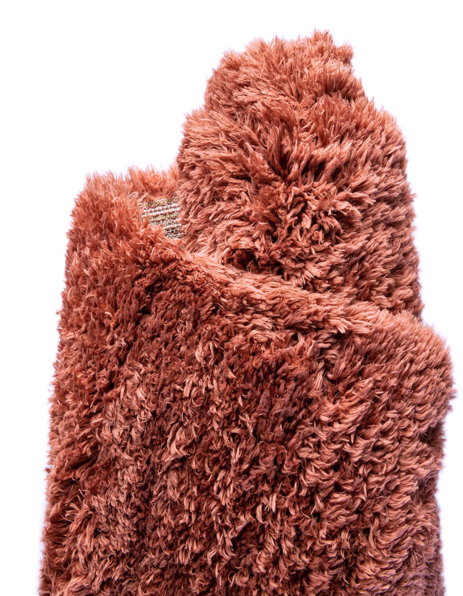 4' x 4' Infinity Shag Round Rug