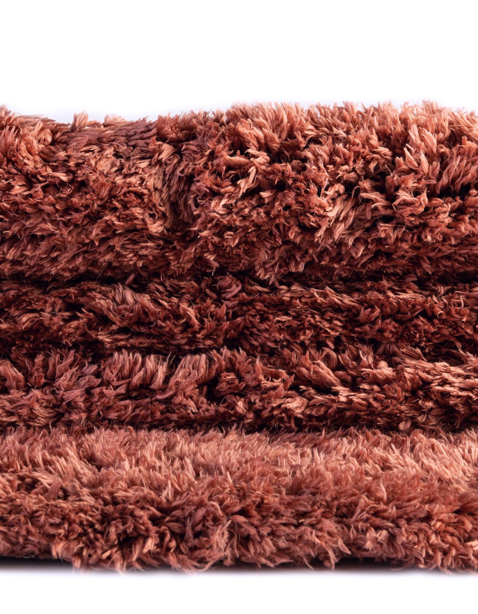 4' x 4' Infinity Shag Round Rug
