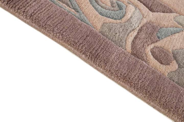 5' 1 x 5' 4 Hand Knotted Nepal Wool Square Rug