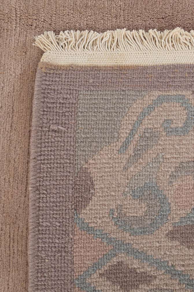 5' 1 x 5' 4 Hand Knotted Nepal Wool Square Rug