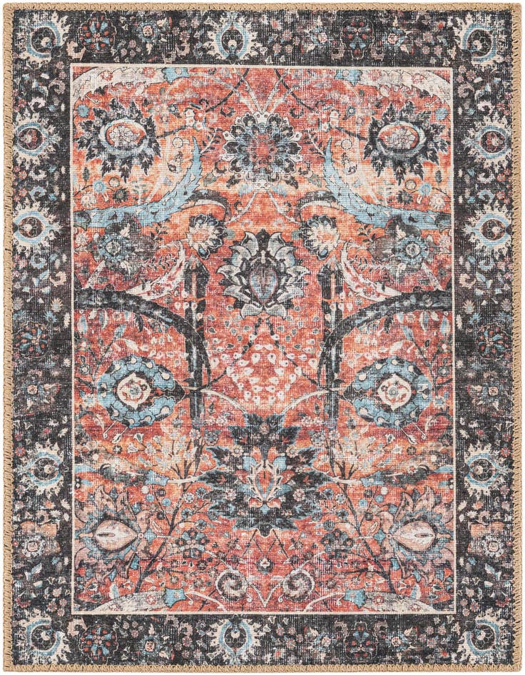 Detail image of 2' x 3' 1 Washable Timeless Rug