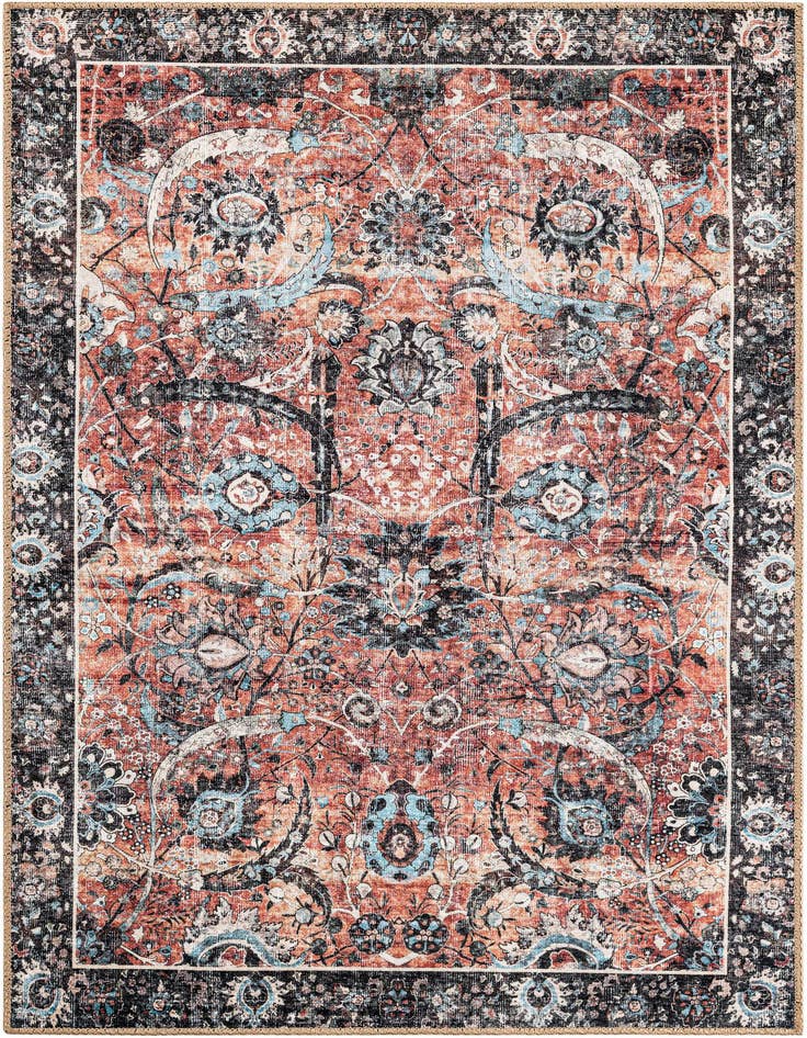 Detail image of 3' 6 x 5' 6 Washable Timeless Rug