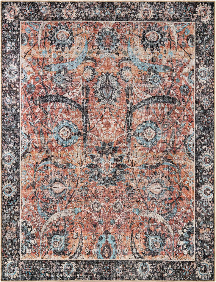 Detail image of 7' 10 x 10' Washable Timeless Rug