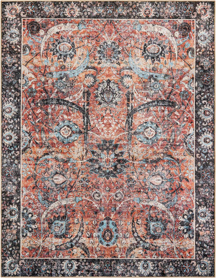 Detail image of 8' 4 x 12' Washable Timeless Rug