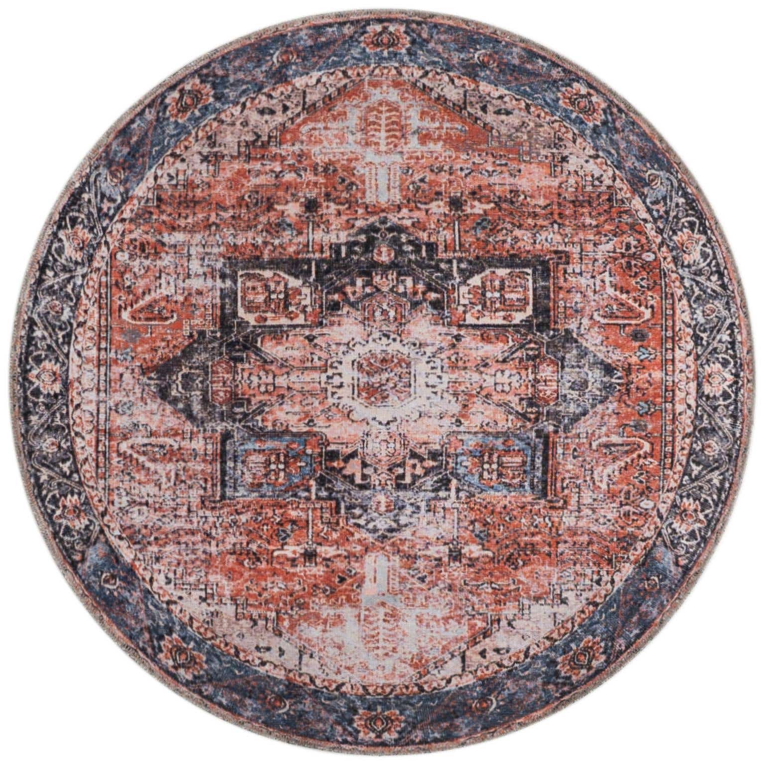 4' x 4' Yara Round Rug