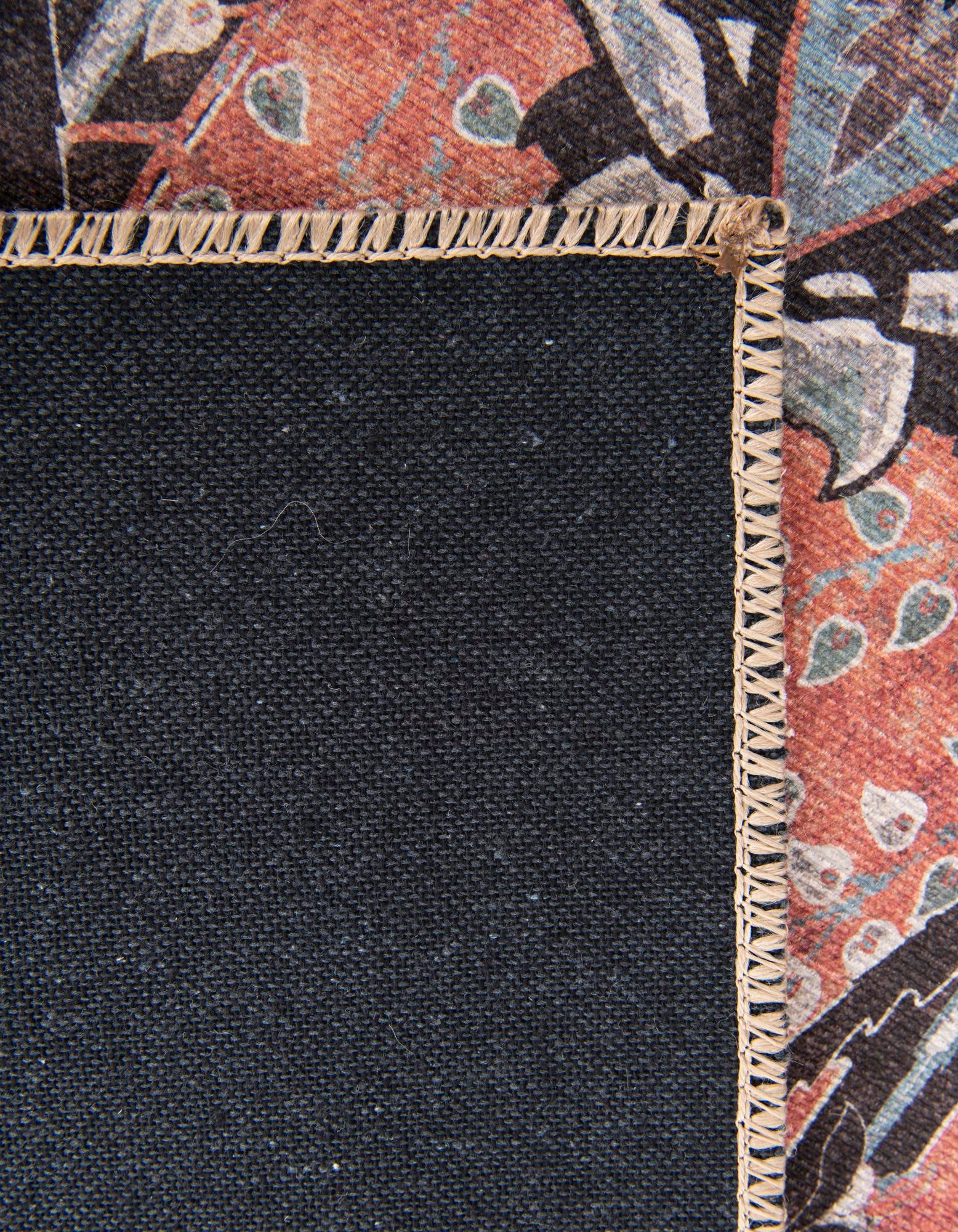 2' 7 x 12' Washable Timeless Runner Rug